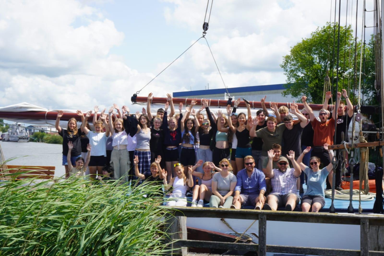 Gruppenbild Segelfreizeit 2025