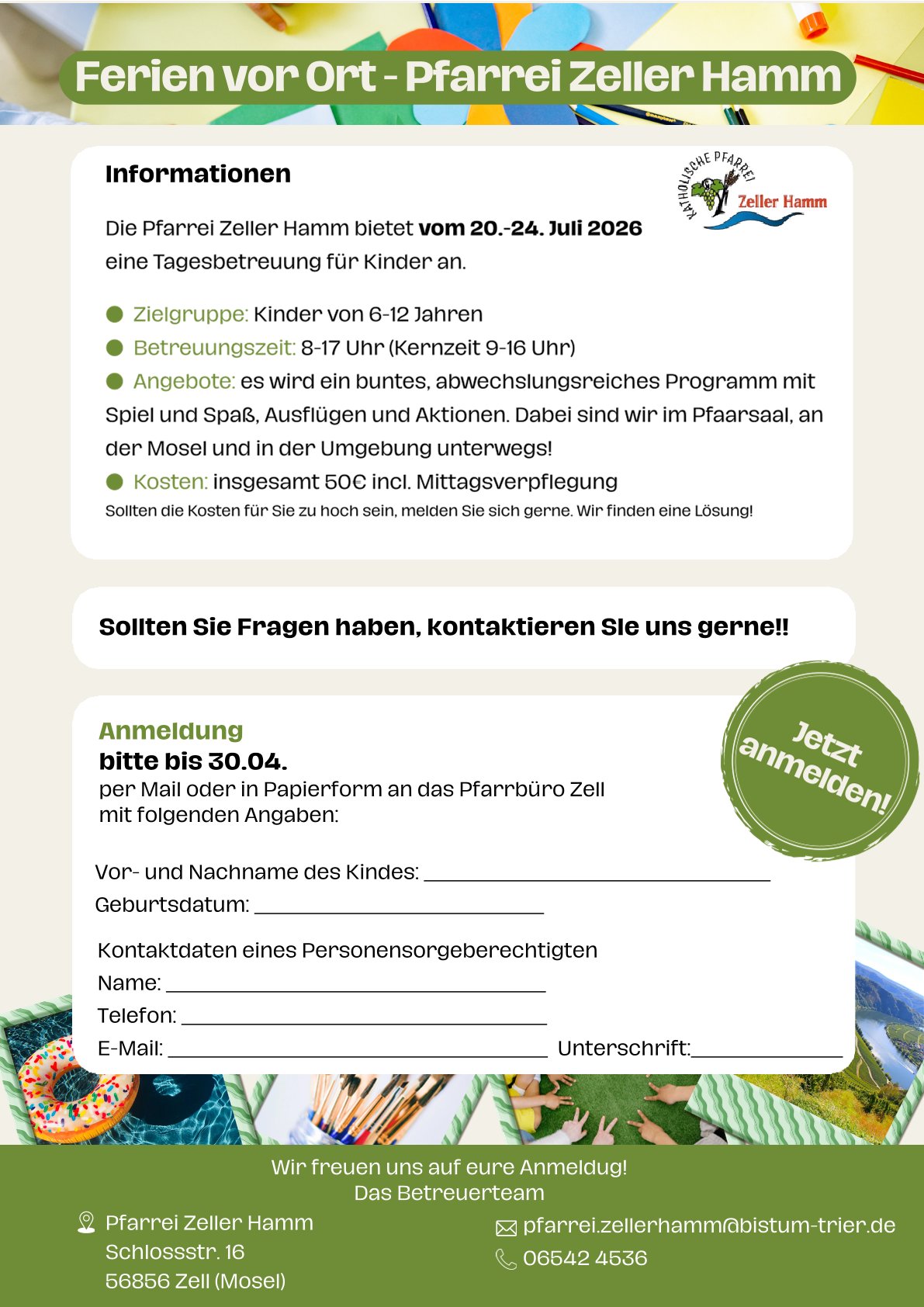 Kinderferienprogramm Zeller Hamm-1